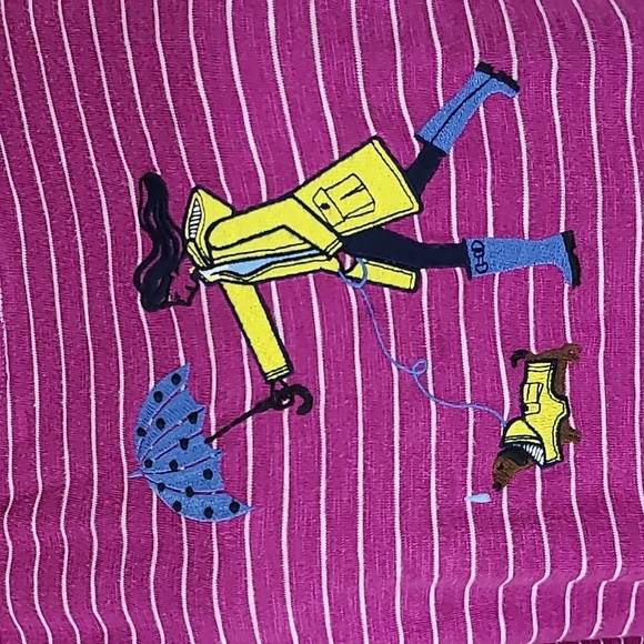 Talbots Embroidered Blouse - Picture 3 of 10